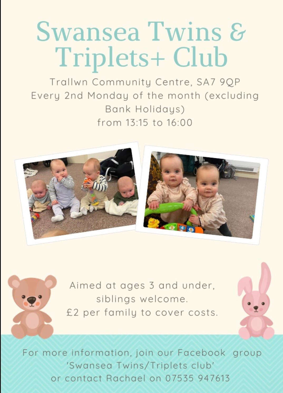 Twins and Triplets Poster